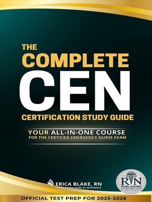 cover image of The Complete CEN Certification Study Guide